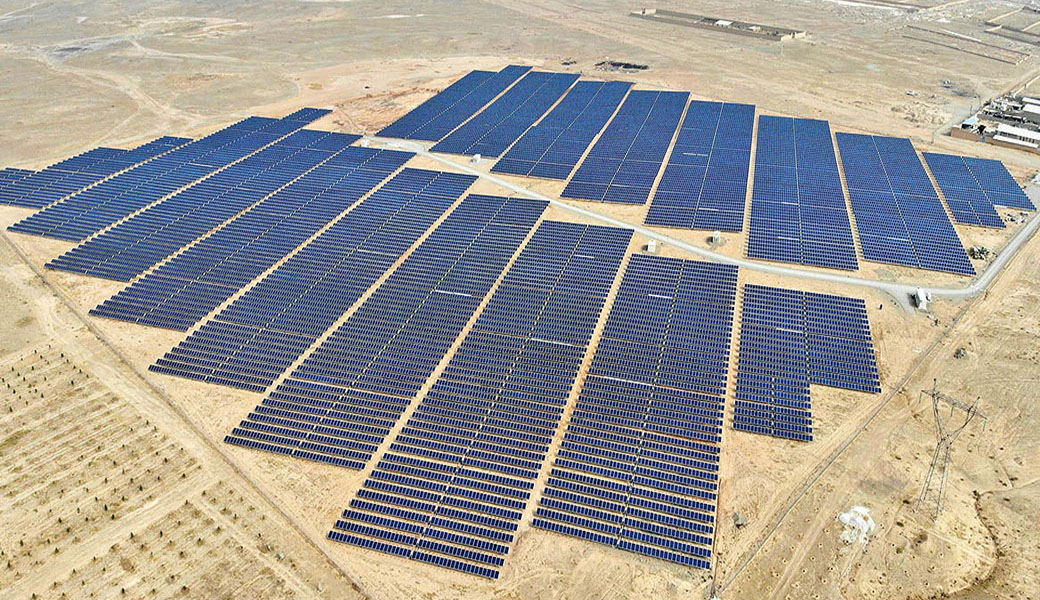 Проект 100MW солнечной электростанции в Синьцзяне с оборудованием ZTelec