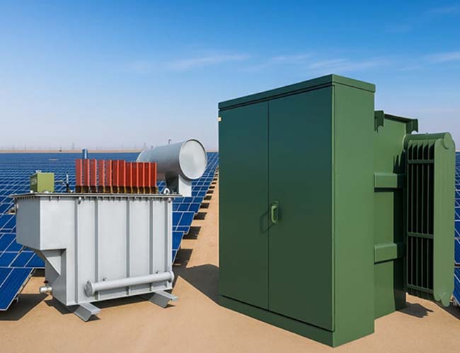 Масляные трансформаторы для солнечных и ветровых электростанций